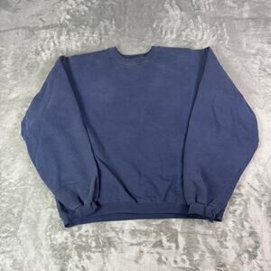 Vintage Champion Reverse Weave Crewneck Blue Sweatshirt Mens L